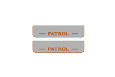 Door sills for Nissan Patrol Y62 2010-2024 (rear doors)