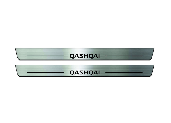 Door sills for Nissan Qashqai II 2014-2021 (front doors) Door sills for Nissan Qashqai II 2014-2021 (front doors)