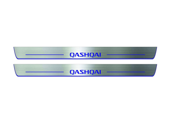Door sills for Nissan Qashqai I 2007-2014 (front doors) Door sills for Nissan Qashqai I 2007-2014 (front doors)