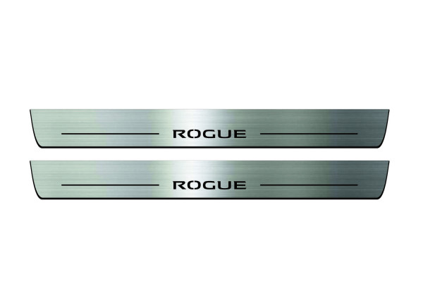 Door sills for Nissan Rogue II 2014-2021 (front doors) Door sills for Nissan Rogue II 2014-2021 (front doors)