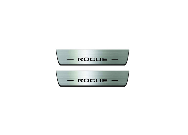 Door sills for Nissan Rogue II 2014-2021 (rear doors) Door sills for Nissan Rogue II 2014-2021 (rear doors)