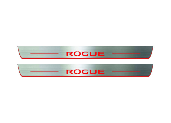 Door sills for Nissan Rogue III 2021+ (front doors) Door sills for Nissan Rogue III 2021+ (front doors)