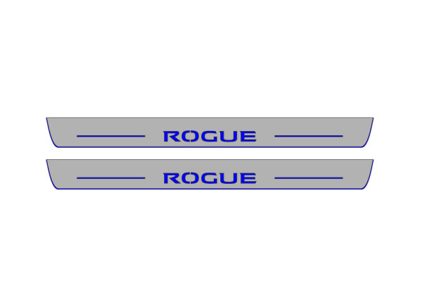 Door sills for Nissan Rogue III 2021+ (front doors)