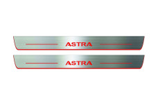Door sills for Opel Astra H 2004-2009 (front doors) Door sills for Opel Astra H 2004-2009 (front doors)