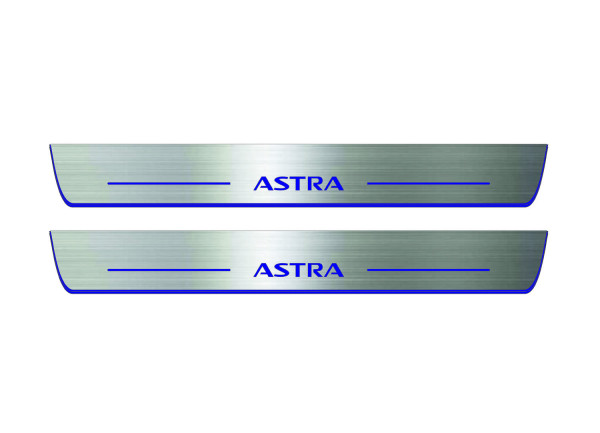 Door sills for Opel Astra J 2009-2015 (front doors) Door sills for Opel Astra J 2009-2015 (front doors)