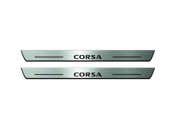 Door sills for Opel Corsa F 2019+ (front doors) Door sills for Opel Corsa F 2019+ (front doors)