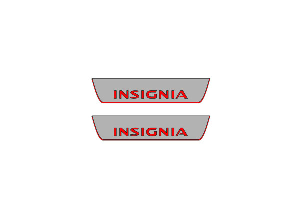 Door sills for Opel Insignia I 2008-2017 (rear doors)