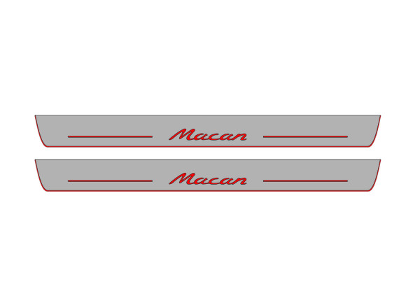 Door sills for Porsche Macan I 2014-2024 (front doors)