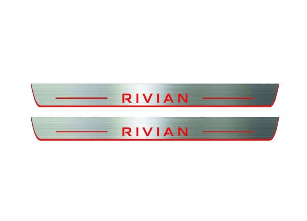 Door sills for Rivian R1T 2021+ (front doors) Door sills for Rivian R1T 2021+ (front doors)