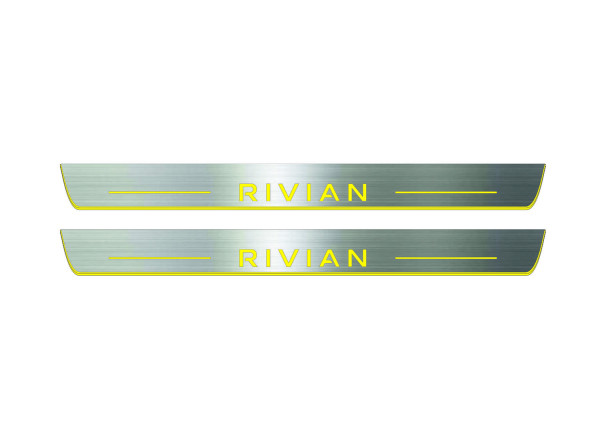 Door sills for Rivian R1S 2022+ (front doors) Door sills for Rivian R1S 2022+ (front doors)