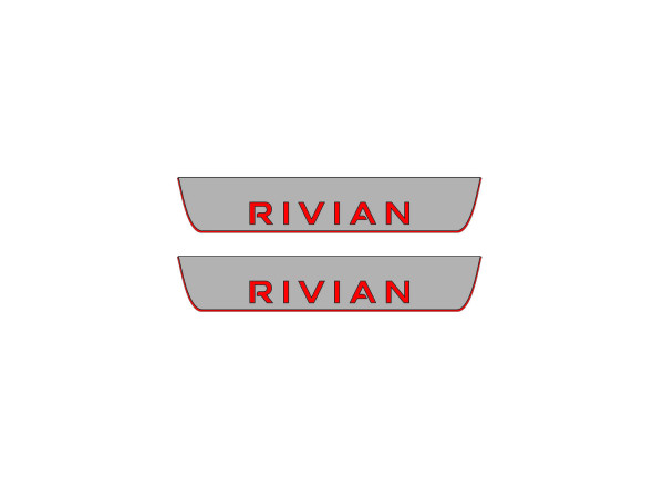 Door sills for Rivian R1S 2022+ (rear doors)