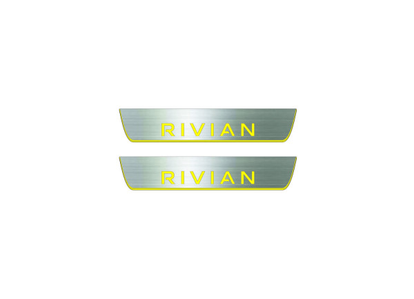 Door sills for Rivian R1S 2022+ (rear doors) Door sills for Rivian R1S 2022+ (rear doors)