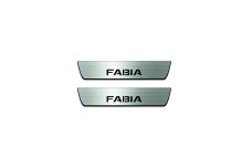 Door sills for Skoda Fabia III 2014-2021 (rear doors)