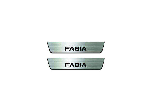 Door sills for Skoda Fabia III 2014-2021 (rear doors) Door sills for Skoda Fabia III 2014-2021 (rear doors)