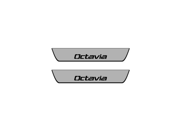 Door sills for Skoda Octavia II (A5) 2004-2013 (rear doors)