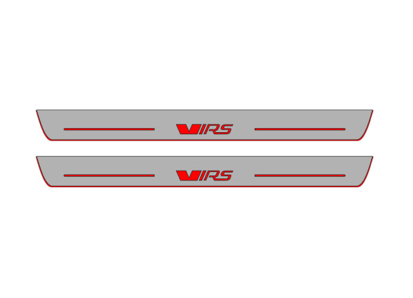 Door sills for Skoda Octavia III (A7) 2013-2020 with logo VRS (front doors)