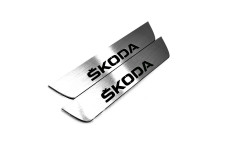 Door sills for Skoda Octavia IV (A8) 2020+ with logo Skoda (rear doors)