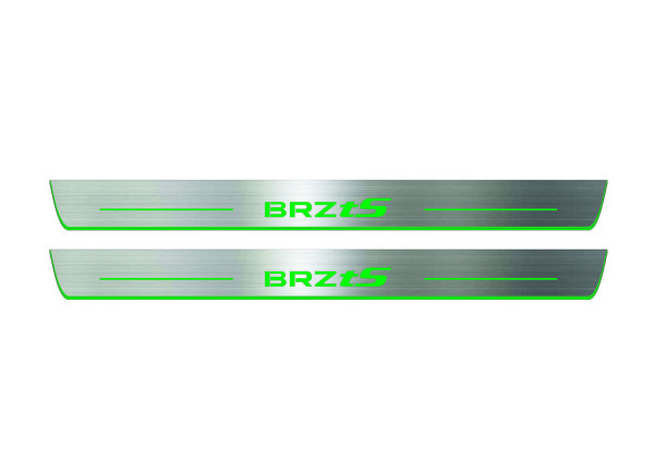 Door sills for Subaru BRZ II 2021+ with logo BRZ Ts (front doors) Door sills for Subaru BRZ II 2021+ with logo BRZ Ts (front doors)