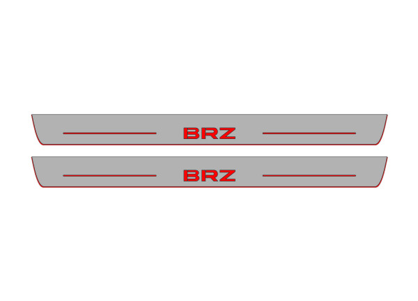 Door sills for Subaru BRZ II 2021+ (front doors)