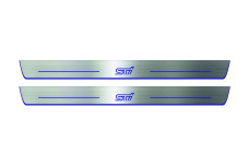 Door sills for Subaru BRZ II 2021+ with logo STI (front doors)