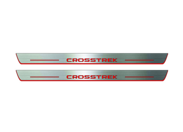 Door sills for Subaru Crosstrek I 2012-2017 (front doors) Door sills for Subaru Crosstrek I 2012-2017 (front doors)