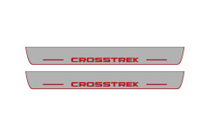Door sills for Subaru Crosstrek II 2017-2022 (front doors)