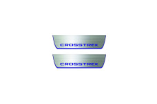 Door sills for Subaru Crosstrek II 2017-2022 (rear doors)