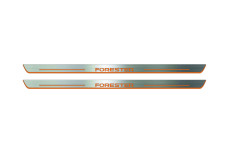 Door sills for Subaru Forester V 2018-2024 (front doors)