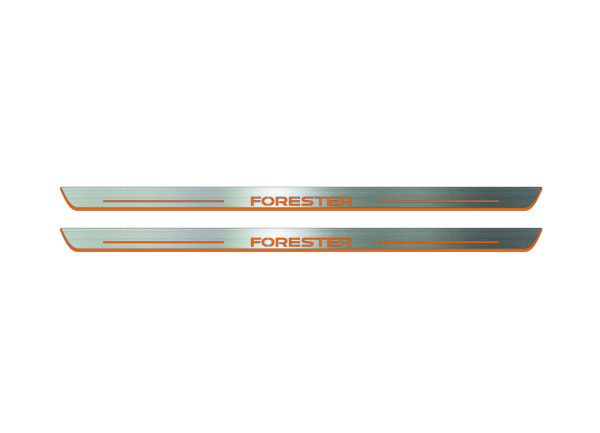 Door sills for Subaru Forester V 2018-2024 (front doors) Door sills for Subaru Forester V 2018-2024 (front doors)