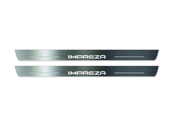 Door sills for Subaru Impreza III 2007-2014 (front doors) Door sills for Subaru Impreza III 2007-2014 (front doors)