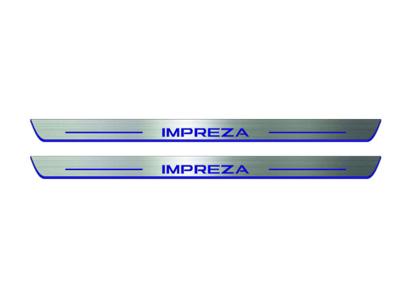 Door sills for Subaru Impreza IV 2011-2016 (front doors) Door sills for Subaru Impreza IV 2011-2016 (front doors)