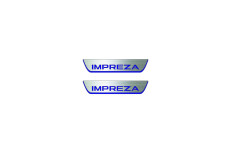 Door sills for Subaru Impreza IV 2011-2016 (rear doors)