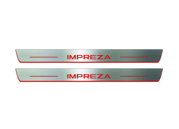 Door sills for Subaru Impreza V 2016-2022 (front doors) Door sills for Subaru Impreza V 2016-2022 (front doors)