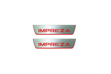 Door sills for Subaru Impreza V 2016-2022 (rear doors)