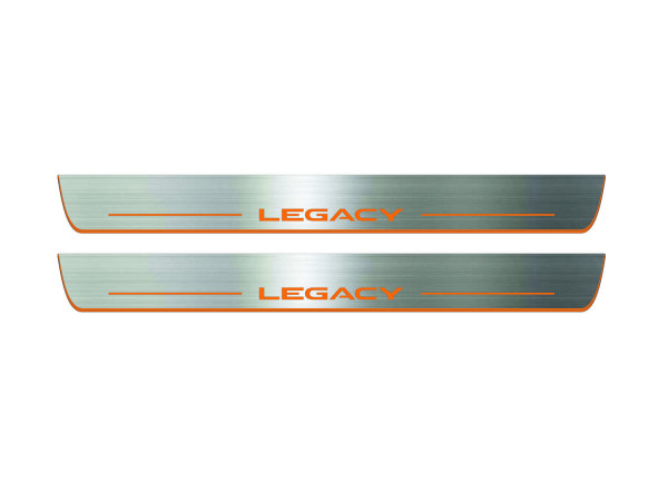 Door sills for Subaru Legacy V 2009-2014 (front doors) Door sills for Subaru Legacy V 2009-2014 (front doors)