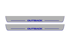 Door sills for Subaru Outback IV 2009-2014 (front doors)