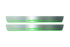 Door sills for Subaru Outback IV 2009-2014 (front doors)