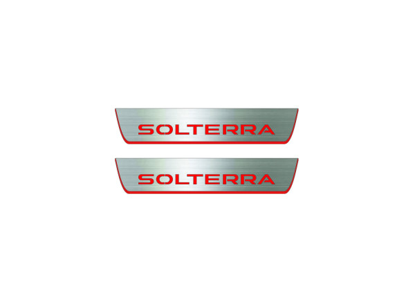 Door sills for Subaru Solterra 2022+ (rear doors) Door sills for Subaru Solterra 2022+ (rear doors)