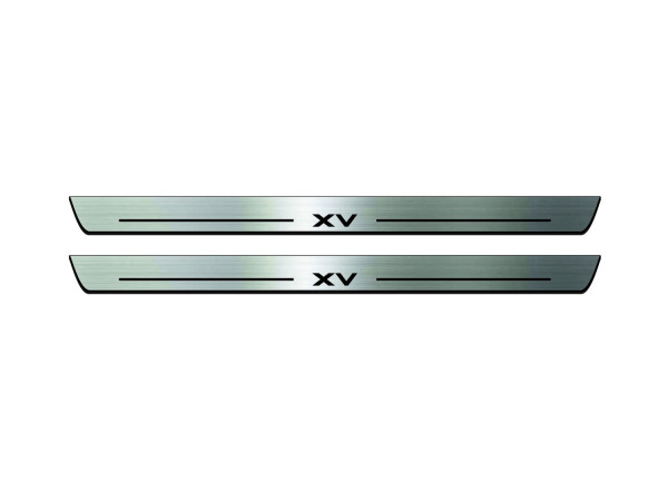 Door sills for Subaru XV I 2011-2017 (front doors) Door sills for Subaru XV I 2011-2017 (front doors)