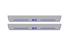 Door sills for Subaru XV II 2017-2022 (front doors)