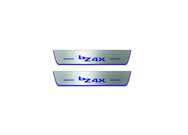 Door sills for Toyota bZ4X 2022+ (rear doors) Door sills for Toyota bZ4X 2022+ (rear doors)
