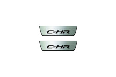Door sills for Toyota C-HR I 2016-2023 (rear doors)