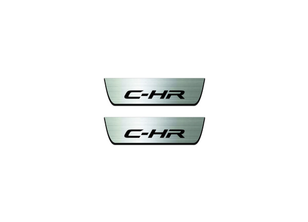 Door sills for Toyota C-HR I 2016-2023 (rear doors) Door sills for Toyota C-HR I 2016-2023 (rear doors)