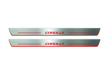 Door sills for Toyota Corolla XI 2013-2019 (front doors)