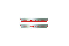 Door sills for Toyota Corolla XI 2013-2019 (rear doors)