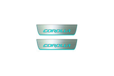 Door sills for Toyota Corolla XII 2019+ (rear doors)