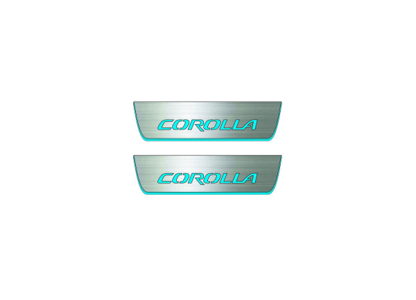 Door sills for Toyota Corolla XII 2019+ (rear doors) Door sills for Toyota Corolla XII 2019+ (rear doors)