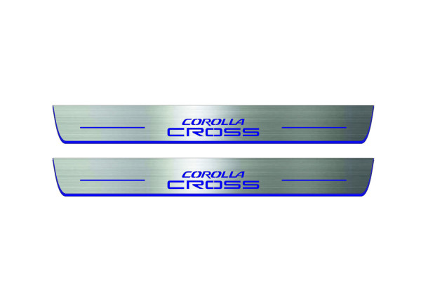 Door sills for Toyota Corolla Cross 2020+ (front doors) Door sills for Toyota Corolla Cross 2020+ (front doors)