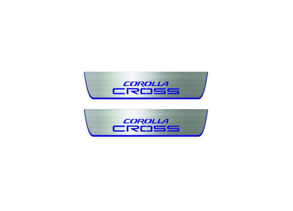 Door sills for Toyota Corolla Cross 2020+ (rear doors) Door sills for Toyota Corolla Cross 2020+ (rear doors)