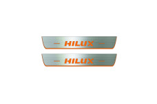 Door sills for Toyota Hilux VIII 2015-2025 (rear doors)